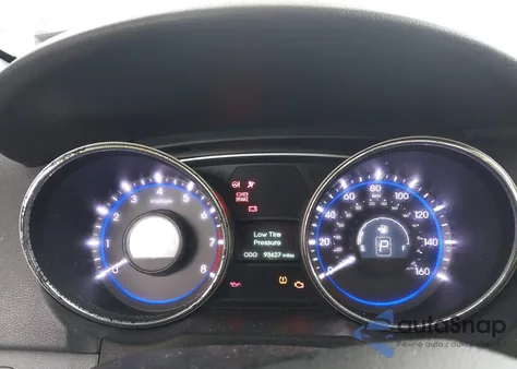 2014 Hyundai Sonata Gls z USA, uszkodzony, nr VIN 5NPEB4AC9EH892985